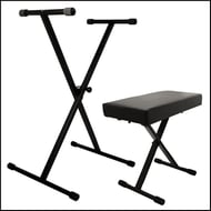 Keyboard Stand and Bench Pack